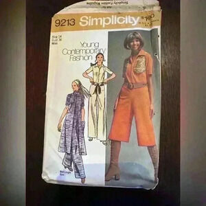 Vintage sewing pattern